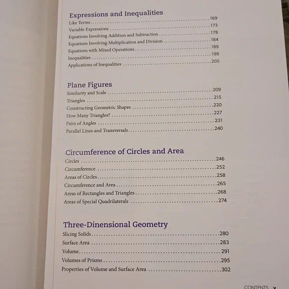 MATH 7 A REFERENCE GUIDE K12 Summit Curriculum Hardcover Homeschool Charter EUC - Picture 5 of 7